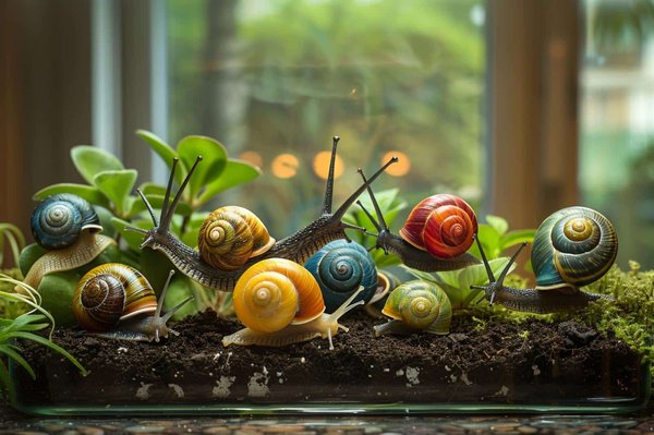 Quelles sont les meilleures pratiques pour l'élevage des escargots terrestres en captivité ?